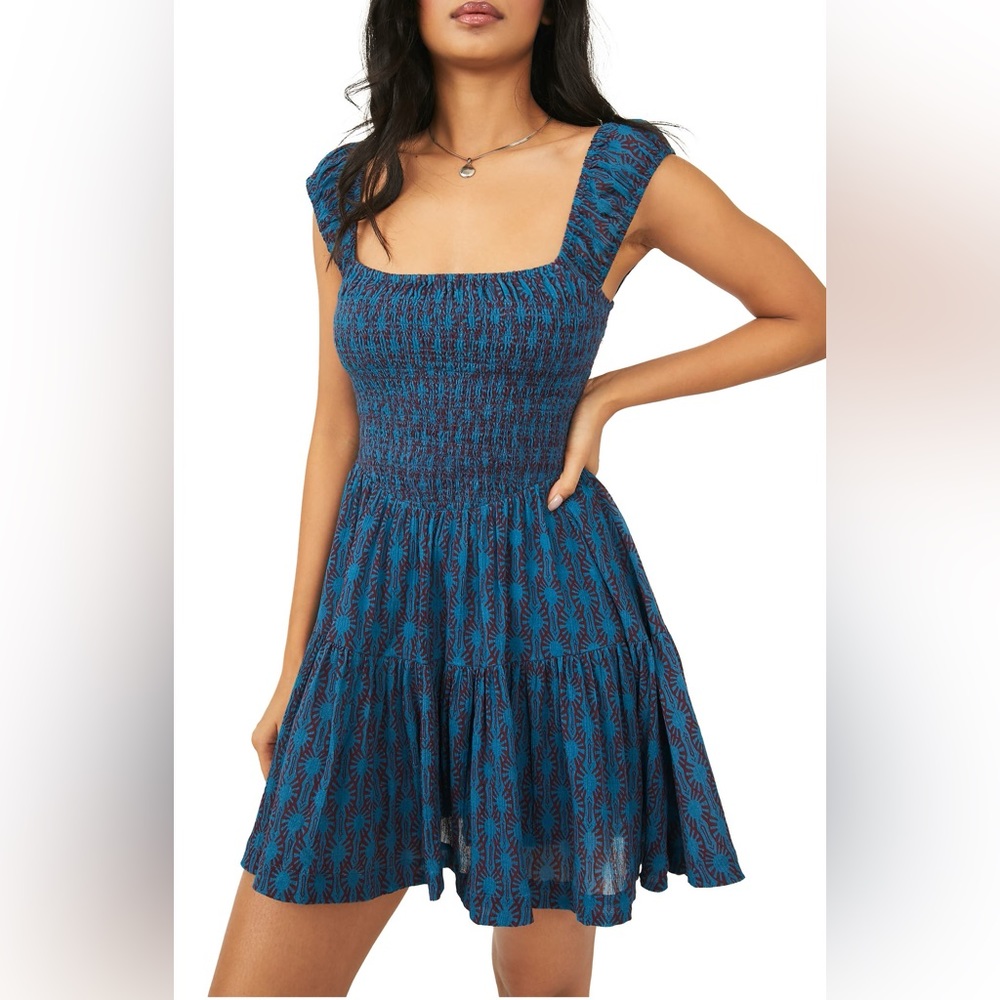 Free People Sweet Annie Cotton Minidress